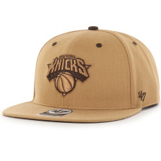 New York Knicks '47 Toffee Captain Snapback Hat - Tan
