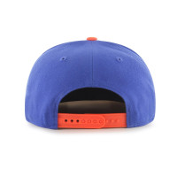 New York Knicks '47 Two-Tone No Shot Captain Snapback Hat - Blue/Orange