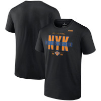 New York Knicks Fanatics Branded 2023 NBA Playoffs Jump Ball basketball T-shirt - Black