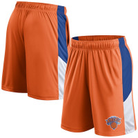 New York Knicks Fanatics Branded Practice Performance basketball Shorts - Orange