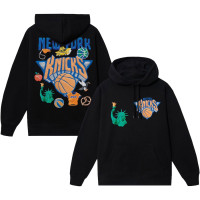 New York Knicks NBA x MARKET Claymation basketball Pullover Hoodie - Black