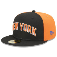 New York Knicks New Era 2022/23 City Edition Official 59FIFTY Fitted Hat - Black