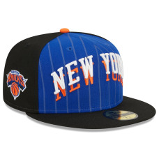 New York Knicks New Era 2023/24 City Edition 59FIFTY Fitted Hat - Blue/Black New York Knicks New Era 2023/24 City Edition 59FIFTY Fitted Hat - Blue/Black