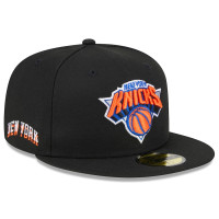 New York Knicks New Era 2023/24 City Edition Alternate 59FIFTY Fitted Hat - Black