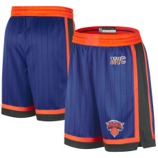 New York Knicks Nike 2023/24 City Edition Swingman basketball Shorts - Blue New York Knicks Nike 2023/24 City Edition Swingman basketball Shorts - Blue