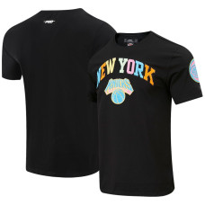New York Knicks Pro Standard Washed Neon basketball T-shirt - Black New York Knicks Pro Standard Washed Neon basketball T-shirt - Black