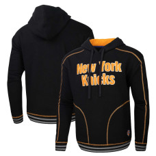 New York Knicks Stadium Essentials Baseline basketball Pullover Hoodie - Black