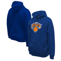 New York Knicks Stadium Essentials Primary Logo basketball Pullover Hoodie - Blue