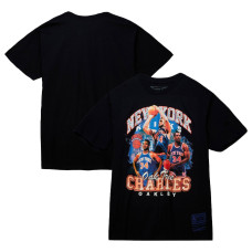 Charles Oakley New York Knicks Mitchell & Ness Hardwood Classics Bling Concert Player basketball T-shirt - Black Charles Oakley New York Knicks Mitchell & Ness Hardwood Classics Bling Concert Player basketball T-shirt - Black