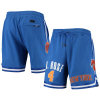Derrick Rose New York Knicks Pro Standard Player Replica basketball Shorts - Blue