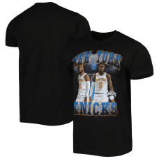 Jalen Brunson & R.J. Barrett New York Knicks Stadium Essentials Player Duo basketball T-shirt - Black Jalen Brunson & R.J. Barrett New York Knicks Stadium Essentials Player Duo basketball T-shirt - Black