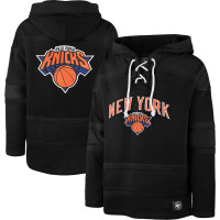 New York Knicks '47 2022/23 Pregame MVP Lacer basketball Pullover Hoodie - City Edition - Black