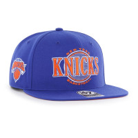 New York Knicks '47 High Post Captain Snapback Hat - Blue New York Knicks '47 High Post Captain Snapback Hat - Blue