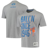 New York Knicks BALL'N Since 1946 basketball T-shirt - Heathered Gray