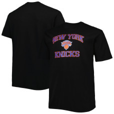 New York Knicks Big & Tall Heart & Soul basketball T-shirt - Black New York Knicks Big & Tall Heart & Soul basketball T-shirt - Black