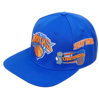 New York Knicks Championship Capsule Snapback Hat - Royal New York Knicks Championship Capsule Snapback Hat - Royal