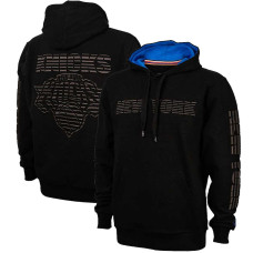 New York Knicks FISLL Sliced Logo basketball Pullover Hoodie - Black