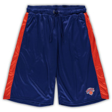 New York Knicks Fanatics Branded Big & Tall Performance basketball Shorts - Blue/Orange New York Knicks Fanatics Branded Big & Tall Performance basketball Shorts - Blue/Orange