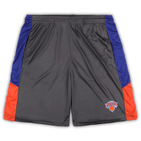 New York Knicks Fanatics Branded Big & Tall basketball Shorts - Gray New York Knicks Fanatics Branded Big & Tall basketball Shorts - Gray