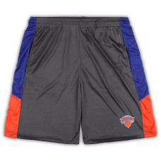 New York Knicks Fanatics Branded Big & Tall basketball Shorts - Gray New York Knicks Fanatics Branded Big & Tall basketball Shorts - Gray
