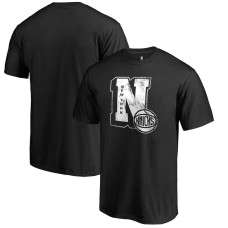 New York Knicks Fanatics Branded Letterman basketball T-shirt - Black New York Knicks Fanatics Branded Letterman basketball T-shirt - Black