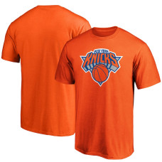 New York Knicks Fanatics Branded Primary Team Logo basketball T-shirt - Orange New York Knicks Fanatics Branded Primary Team Logo basketball T-shirt - Orange