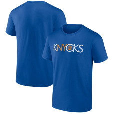 New York Knicks Fanatics Branded Team Pride basketball T-shirt - Blue New York Knicks Fanatics Branded Team Pride basketball T-shirt - Blue