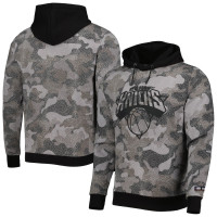 New York Knicks Hugo Boss Camo basketball Pullover Hoodie - Black