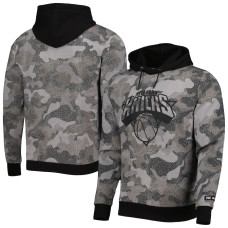 New York Knicks Hugo Boss Camo basketball Pullover Hoodie - Black
