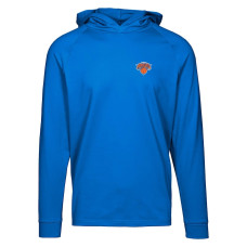 New York Knicks Levelwear Dimension Insignia Core basketball Pullover Hoodie - Blue