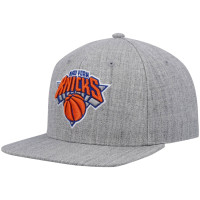 New York Knicks Mitchell & Ness 2.0 Snapback Hat - Heathered Gray