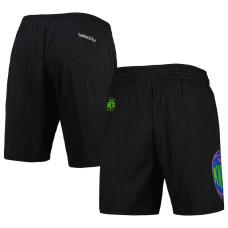New York Knicks Mitchell & Ness Hardwood Classics Color Bomb Energy basketball Shorts - Black New York Knicks Mitchell & Ness Hardwood Classics Color Bomb Energy basketball Shorts - Black