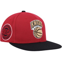 New York Knicks Mitchell & Ness Hardwood Classics Free Bird Snapback Hat - Red/Black New York Knicks Mitchell & Ness Hardwood Classics Free Bird Snapback Hat - Red/Black