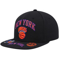 New York Knicks Mitchell & Ness Hardwood Classics Front Loaded Snapback Hat - Black New York Knicks Mitchell & Ness Hardwood Classics Front Loaded Snapback Hat - Black
