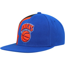 New York Knicks Mitchell & Ness Hardwood Classics Retroline Snapback Hat - Blue New York Knicks Mitchell & Ness Hardwood Classics Retroline Snapback Hat - Blue