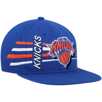 New York Knicks Mitchell & Ness Retro Bolt Deadstock Snapback Hat - Blue New York Knicks Mitchell & Ness Retro Bolt Deadstock Snapback Hat - Blue