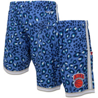 New York Knicks Mitchell & Ness x Uninterrupted Hardwood Classics Swingman basketball Shorts - Blue/White New York Knicks Mitchell & Ness x Uninterrupted Hardwood Classics Swingman basketball Shorts - Blue/White
