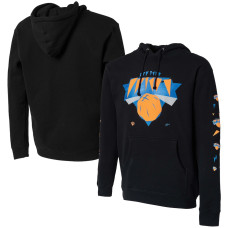 New York Knicks NBA x Naturel No Caller ID basketball Pullover Hoodie - Black