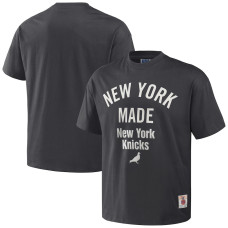 New York Knicks NBA x Staple Heavyweight Oversized basketball T-shirt - Anthracite New York Knicks NBA x Staple Heavyweight Oversized basketball T-shirt - Anthracite