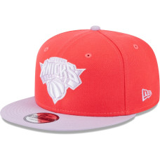 New York Knicks New Era 2-Tone Color Pack 9FIFTY Snapback Hat - Red/Lavender New York Knicks New Era 2-Tone Color Pack 9FIFTY Snapback Hat - Red/Lavender