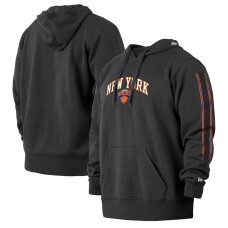 New York Knicks New Era 2021/22 City Edition Big & Tall basketball Pullover Hoodie - Black