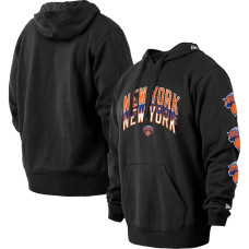 New York Knicks New Era 2022/23 City Edition Big & Tall basketball Pullover Hoodie - Black