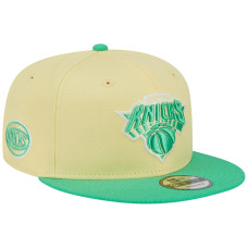 New York Knicks New Era 9FIFTY Hat - Yellow/Green New York Knicks New Era 9FIFTY Hat - Yellow/Green