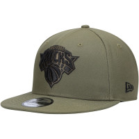 New York Knicks New Era 9FIFTY Snapback Hat - Olive New York Knicks New Era 9FIFTY Snapback Hat - Olive