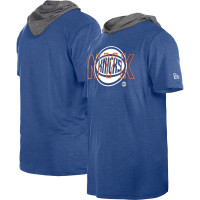 New York Knicks New Era Active Hoodie basketball T-shirt - Blue