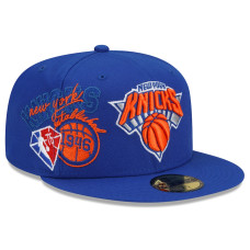New York Knicks New Era Back Half Team 59FIFTY Fitted Hat - Blue New York Knicks New Era Back Half Team 59FIFTY Fitted Hat - Blue