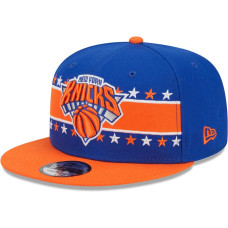 New York Knicks New Era Banded Stars 9FIFTY Snapback Hat - Blue