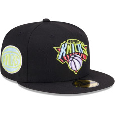 New York Knicks New Era Color Pack 59FIFTY Fitted Hat - Black New York Knicks New Era Color Pack 59FIFTY Fitted Hat - Black