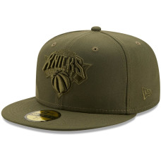 New York Knicks New Era Color Pack 59FIFTY Fitted Hat - Olive New York Knicks New Era Color Pack 59FIFTY Fitted Hat - Olive