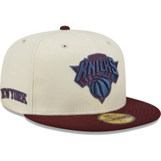 New York Knicks New Era Color Pop 59FIFTY Fitted Hat - Cream New York Knicks New Era Color Pop 59FIFTY Fitted Hat - Cream